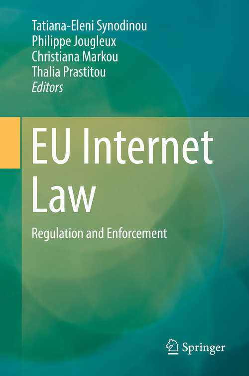 Book cover of EU Internet Law