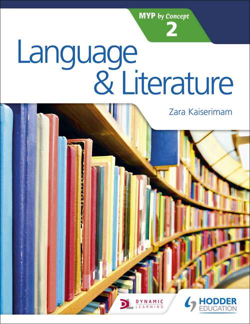 Book cover of Language and Literature for the IB MYP 2