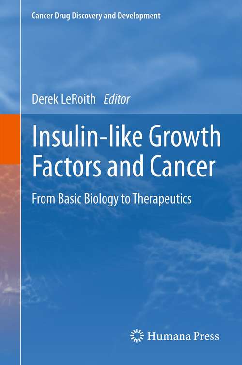 Book cover of Insulin-like Growth Factors and Cancer