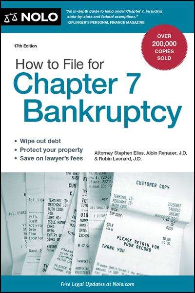How to File for Chapter 7 Bankruptcy, 17th Edition