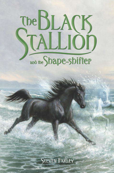 Book cover of The Black Stallion and the Shape-shifter