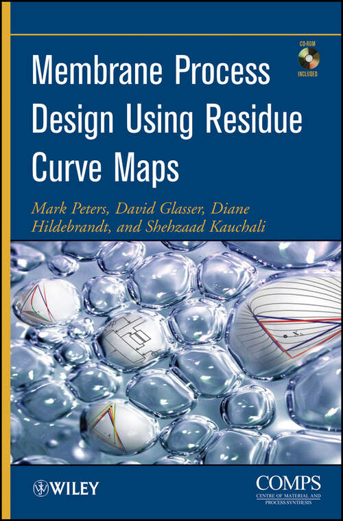 Book cover of Membrane Process Design Using Residue Curve Maps