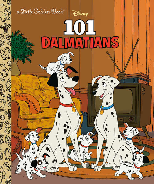 Book cover of 101 Dalmatians (Little Golden Book)