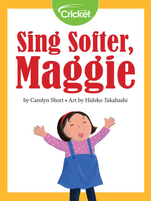 Book cover of Sing Softer, Maggie