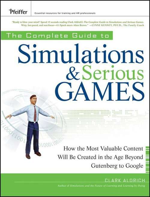 Book cover of The Complete Guide to Simulations and Serious Games