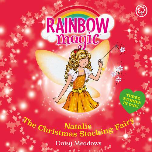Book cover of Natalie the Christmas Stocking Fairy: Special (Rainbow Magic #1)