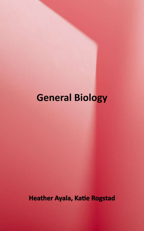 Book cover of General Biology