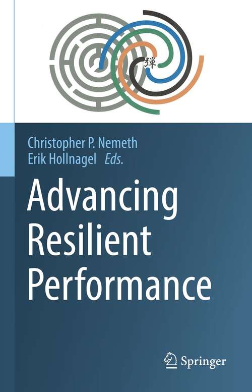 Book cover of Advancing Resilient Performance (1st ed. 2022)