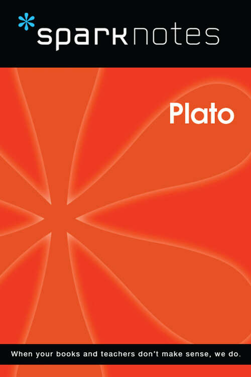 Book cover of Plato (SparkNotes Philosophy Guide)
