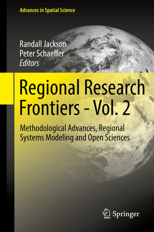 Book cover of Regional Research Frontiers - Vol. 2