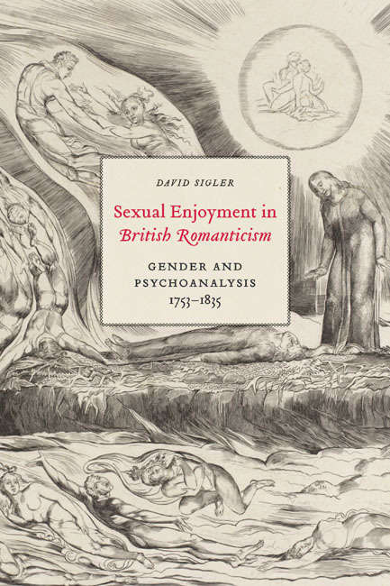 Book cover of Sexual Enjoyment in British Romanticism