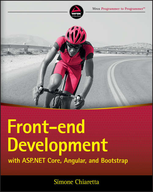 Book cover of Front-end Development with ASP.NET Core, Angular, and Bootstrap