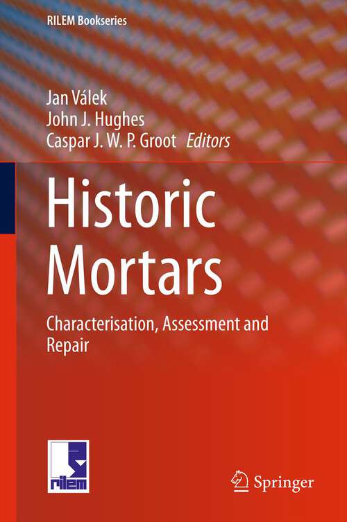 Book cover of Historic Mortars