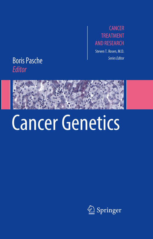Book cover of Cancer Genetics