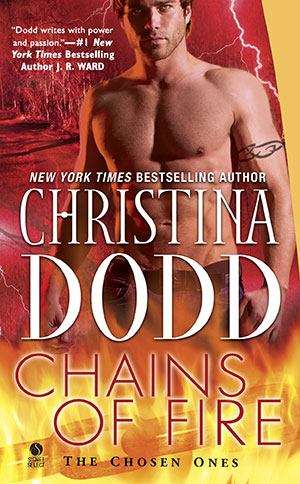 Book cover of Chains of Fire (Chosen Ones Series #4)