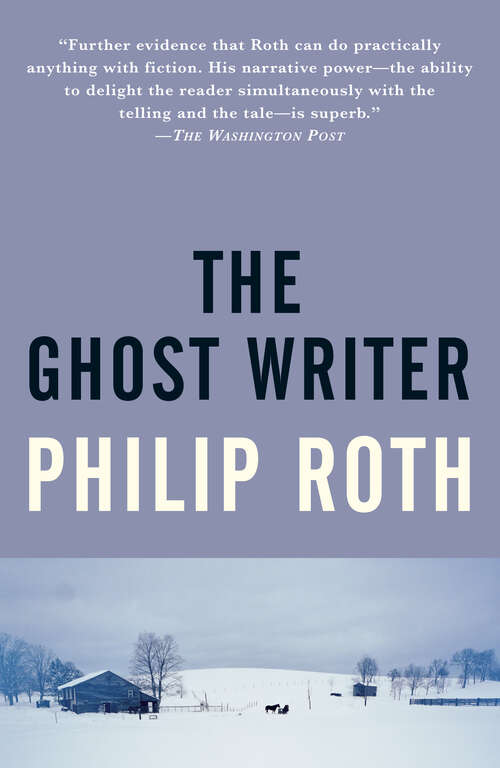 Book cover of The Ghost Writer (Vintage International)