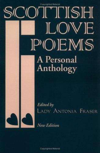 Book cover of Scottish Love Poems: A Personal Anthology