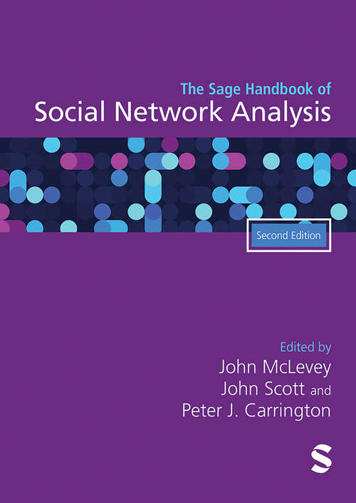 Book cover of The Sage Handbook of Social Network Analysis (Second Edition)