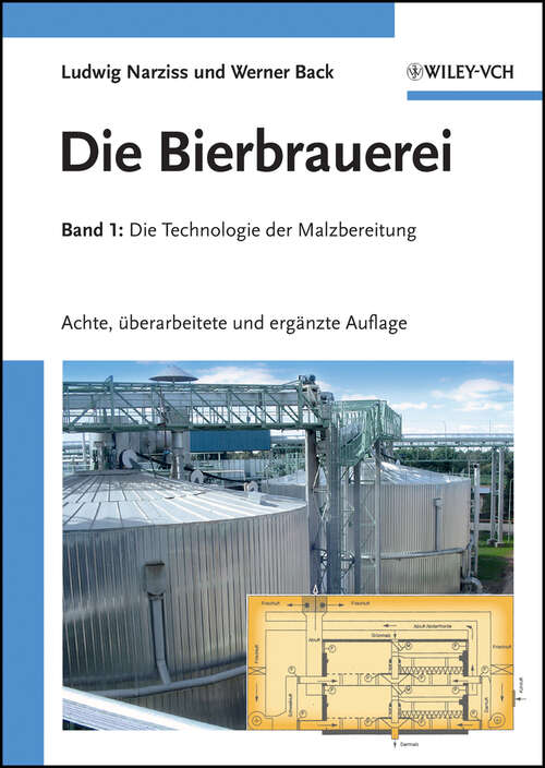Book cover of Die Bierbrauerei: Band 1 - Die Technologie der Malzbereitung (8. Auflage)