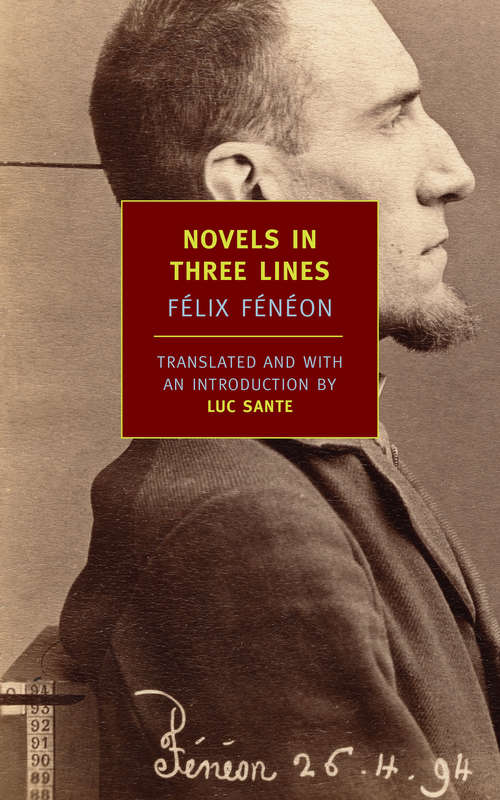 Book cover of Novels in Three Lines