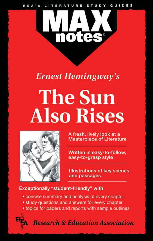 Book cover of The Sun Also Rises