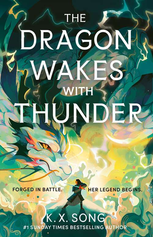 Book cover of The Dragon Wakes With Thunder (The Night Ends with Fire)