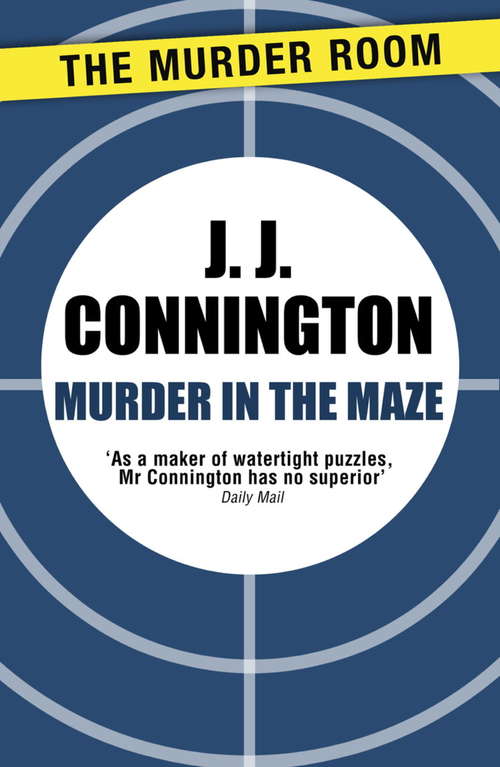Book cover of Murder in the Maze