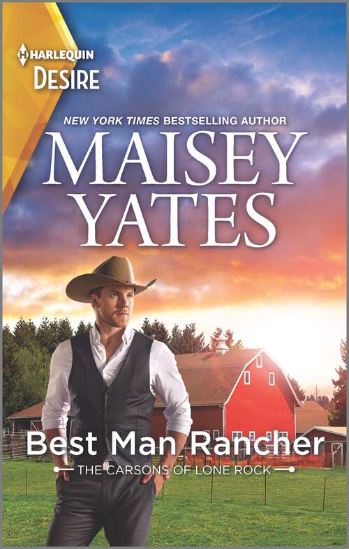 Book cover of Best Man Rancher: A Western romance (Original) (The Carsons of Lone Rock #2)