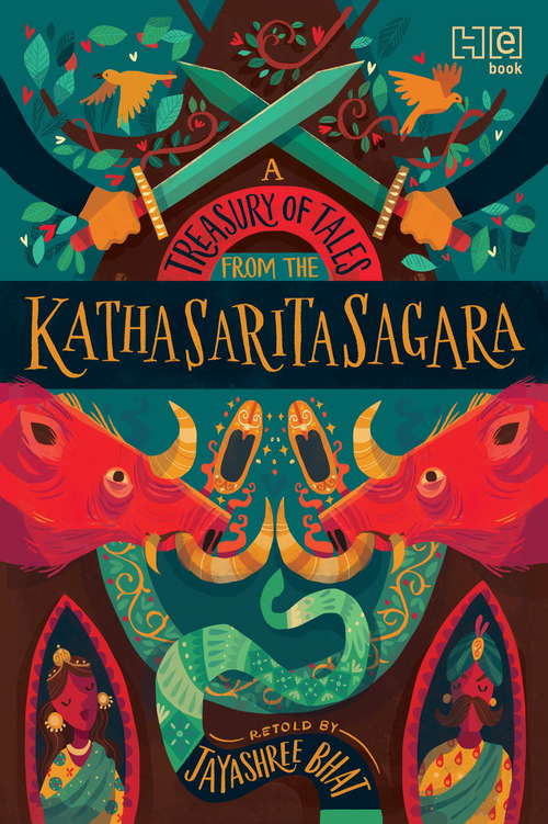 Book cover of A Treasury of Tales from the Kathasaritasagara