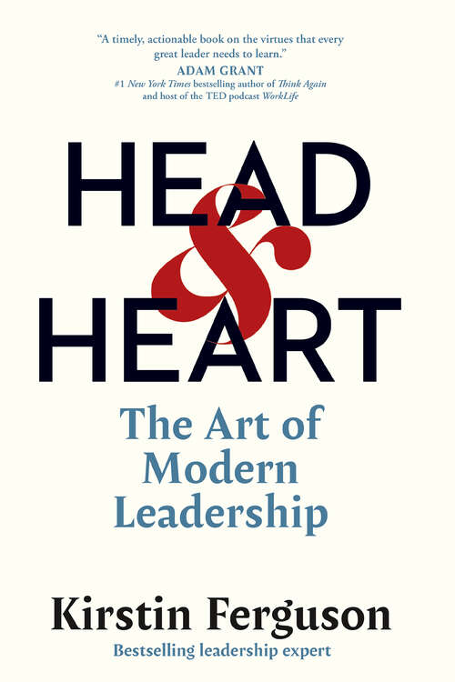 Book cover of Head&Heart: The Art of Modern Leadership