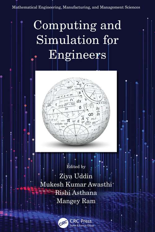 Book cover of Computing and Simulation for Engineers (ISSN)