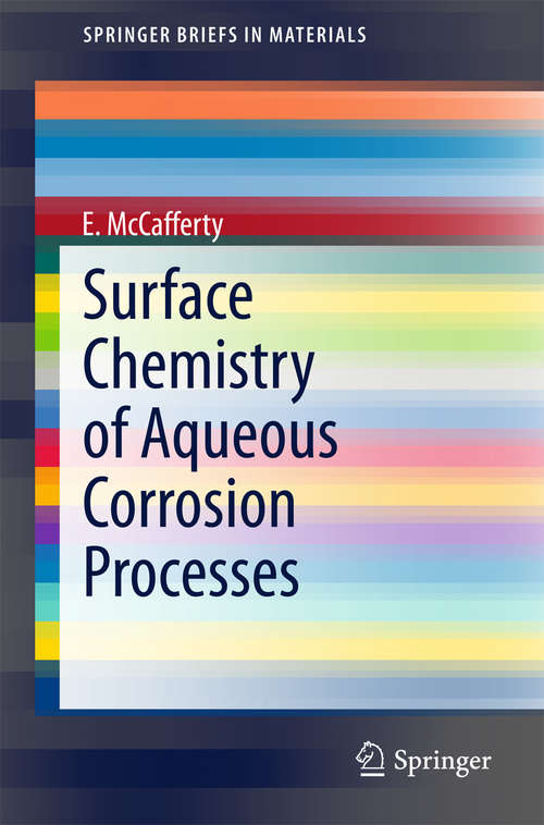 Book cover of Surface Chemistry of Aqueous Corrosion Processes