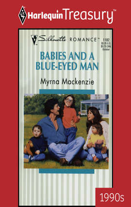 Book cover of Babies And A Blue-Eyed Man