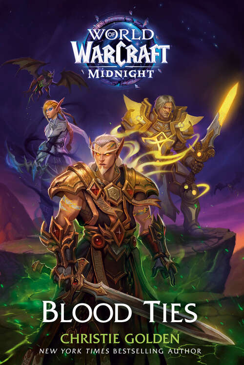 Book cover of Blood Ties (World of Warcraft)