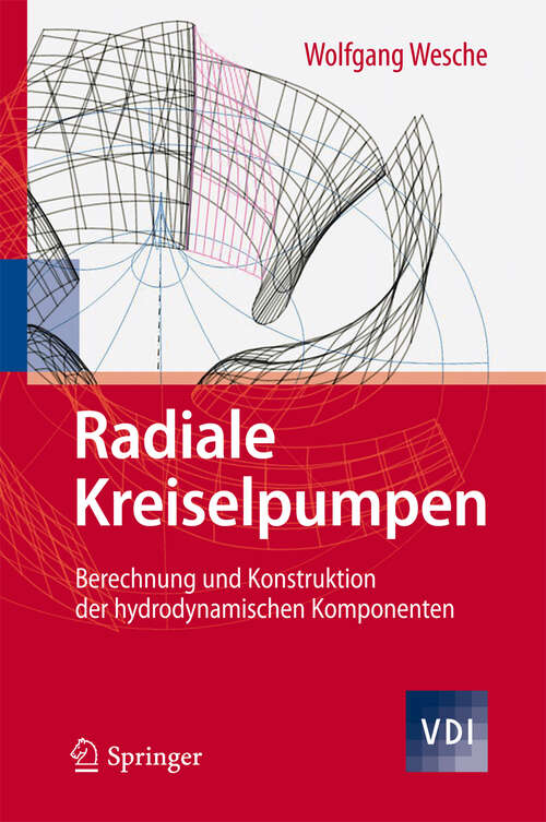 Book cover of Radiale Kreiselpumpen