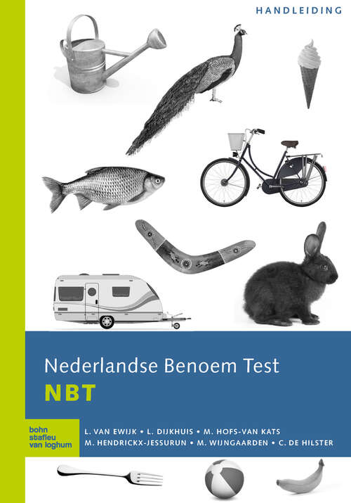 Book cover of Nederlandse Benoem Test NBT: Handleiding (1st ed. 2018)