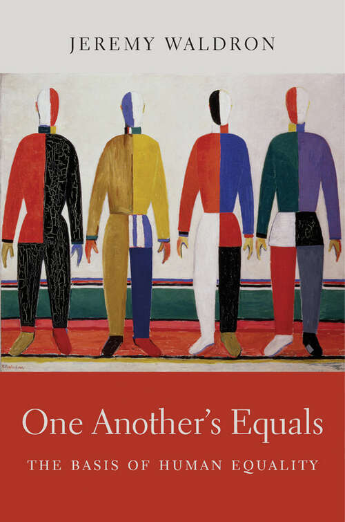 Book cover of One Another’s Equals: The Basis of Human Equality