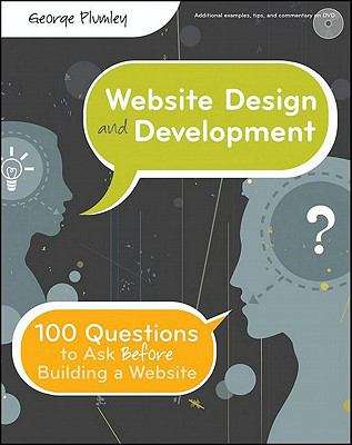 Book cover of Website Design and Development