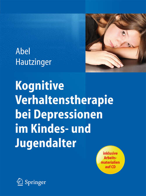Book cover of Kognitive Verhaltenstherapie bei Depressionen im Kindes- und Jugendalter
