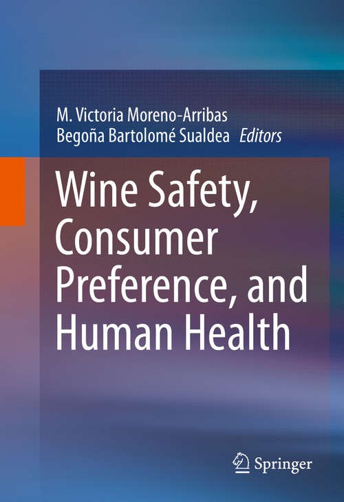 Book cover of Wine Safety, Consumer Preference, and Human Health