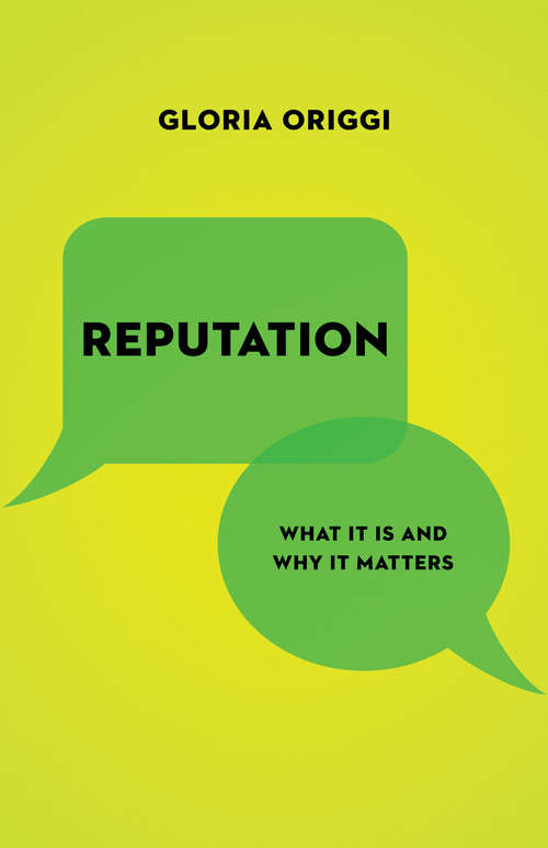 Reputation: What It Is and Why It Matters