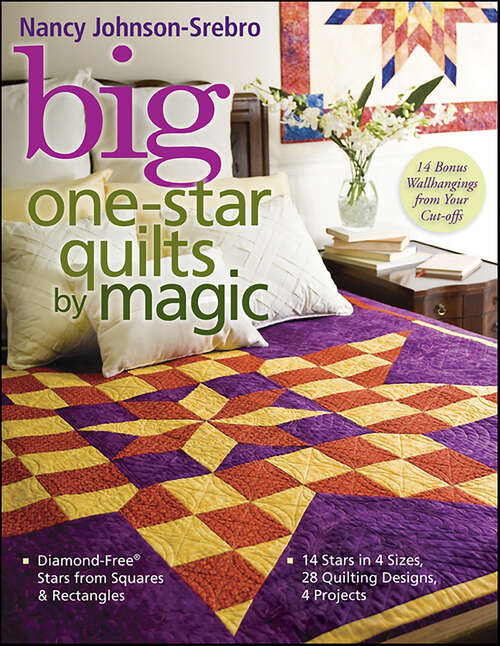Book cover of Big One-Star Quilts by Magic