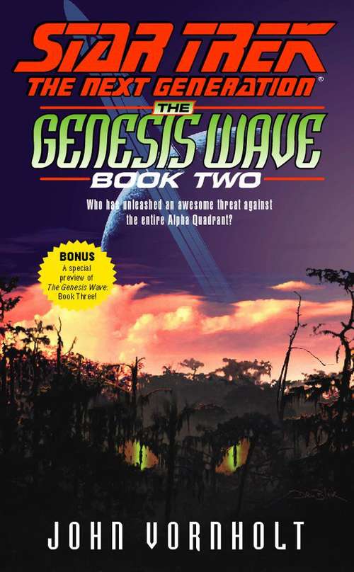 Book cover of Star Trek: The Genesis Wave, Book 2