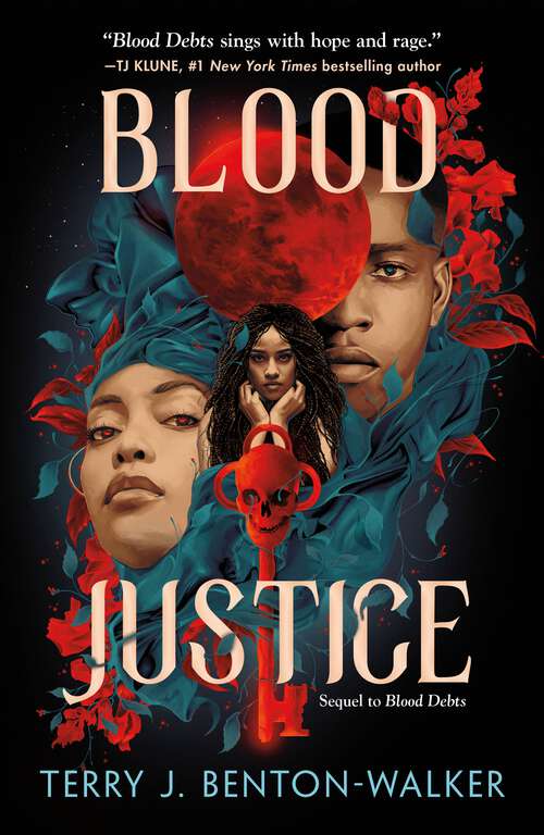 Book cover of Blood Justice (Blood Debts #2)