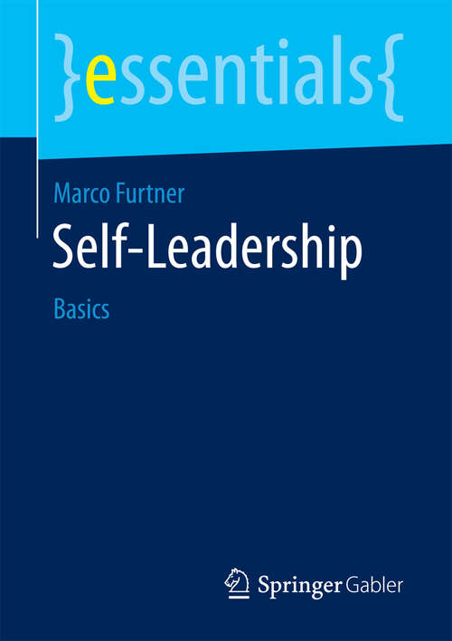 Book cover of Self-Leadership