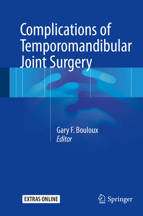 Book cover of Complications of Temporomandibular Joint Surgery