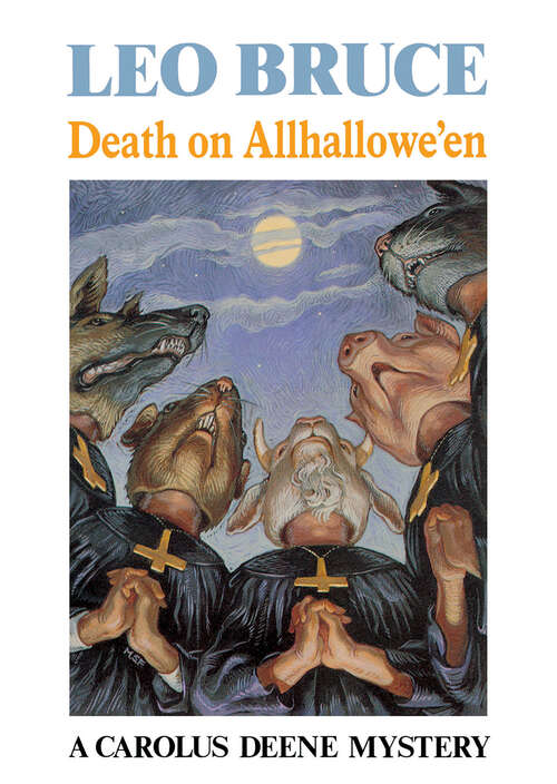 Book cover of Death on Allhallowe'en: A Carolus Deene Mystery