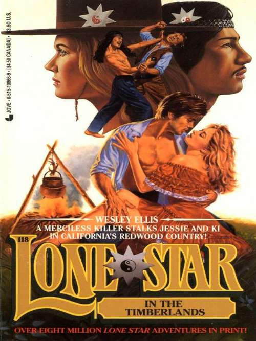 Book cover of Lone Star in the Timberlands (Lone Star #118)