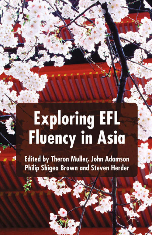 Book cover of Exploring EFL Fluency in Asia