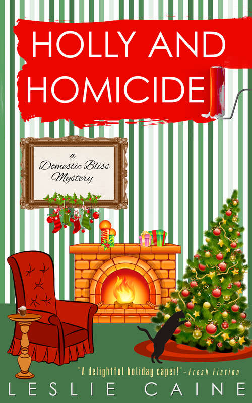 Book cover of Holly and Homicide (Domestic Bliss Mysteries #7)